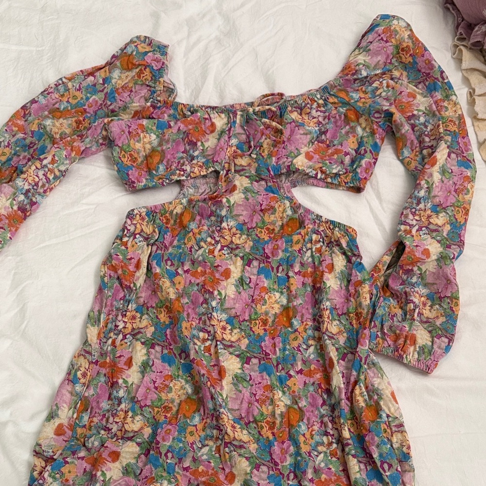 Wild Fable Floral Mini Dress - Multicolor